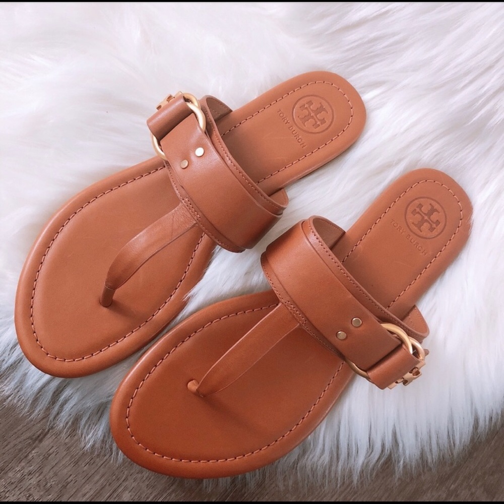 Size 6 : Tory Burch Marsden Flat Thong Sandals